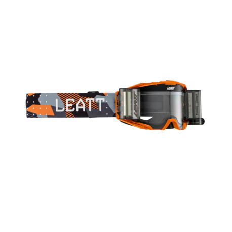 LEATT Velocity ajolasit 6.5 Roll-Off orange clear